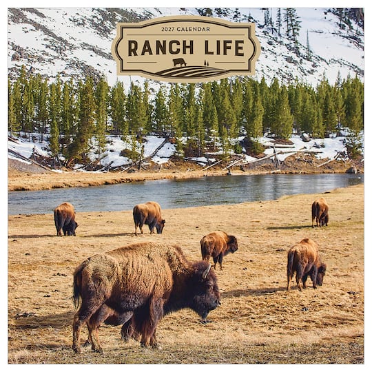 2027 Ranch Life Wall Calendar